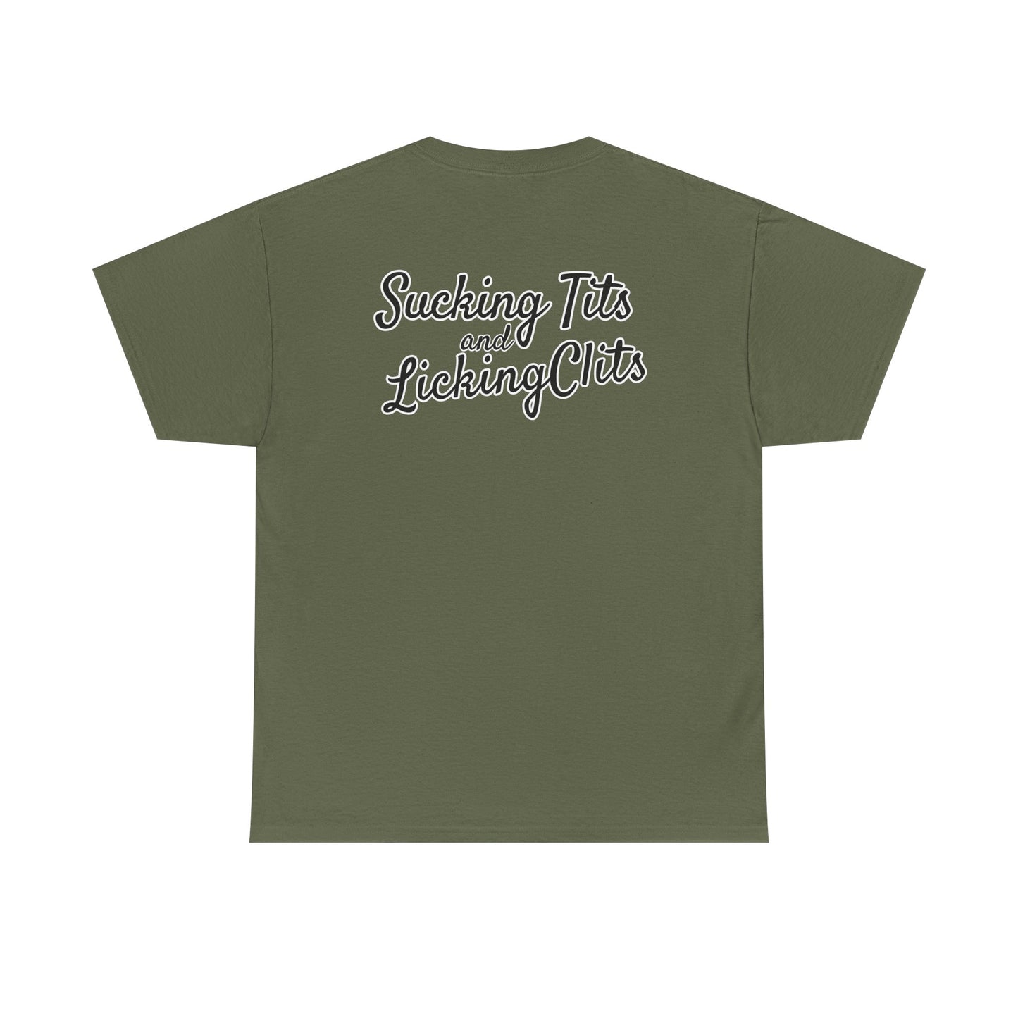 Sucking Ts and Licking Cs Unisex Heavy Cotton Tee