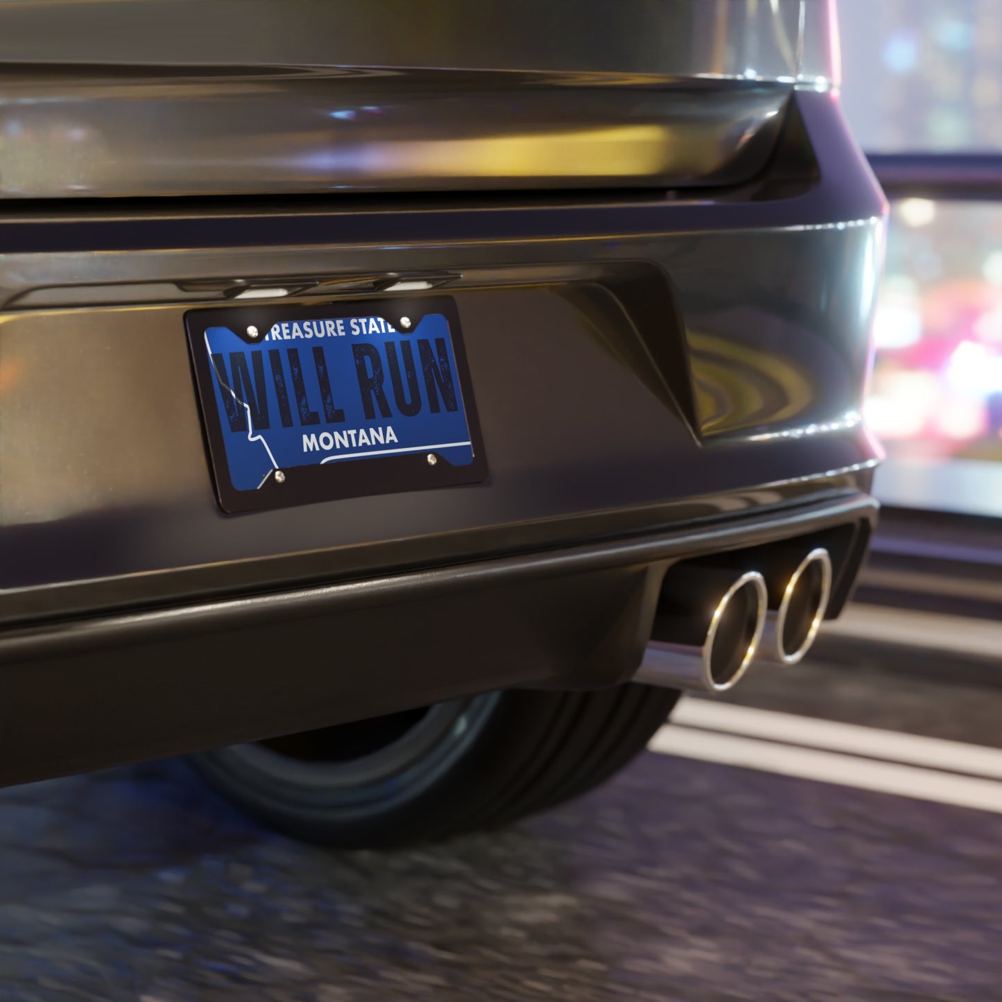 Will Run MT Vanity Plate