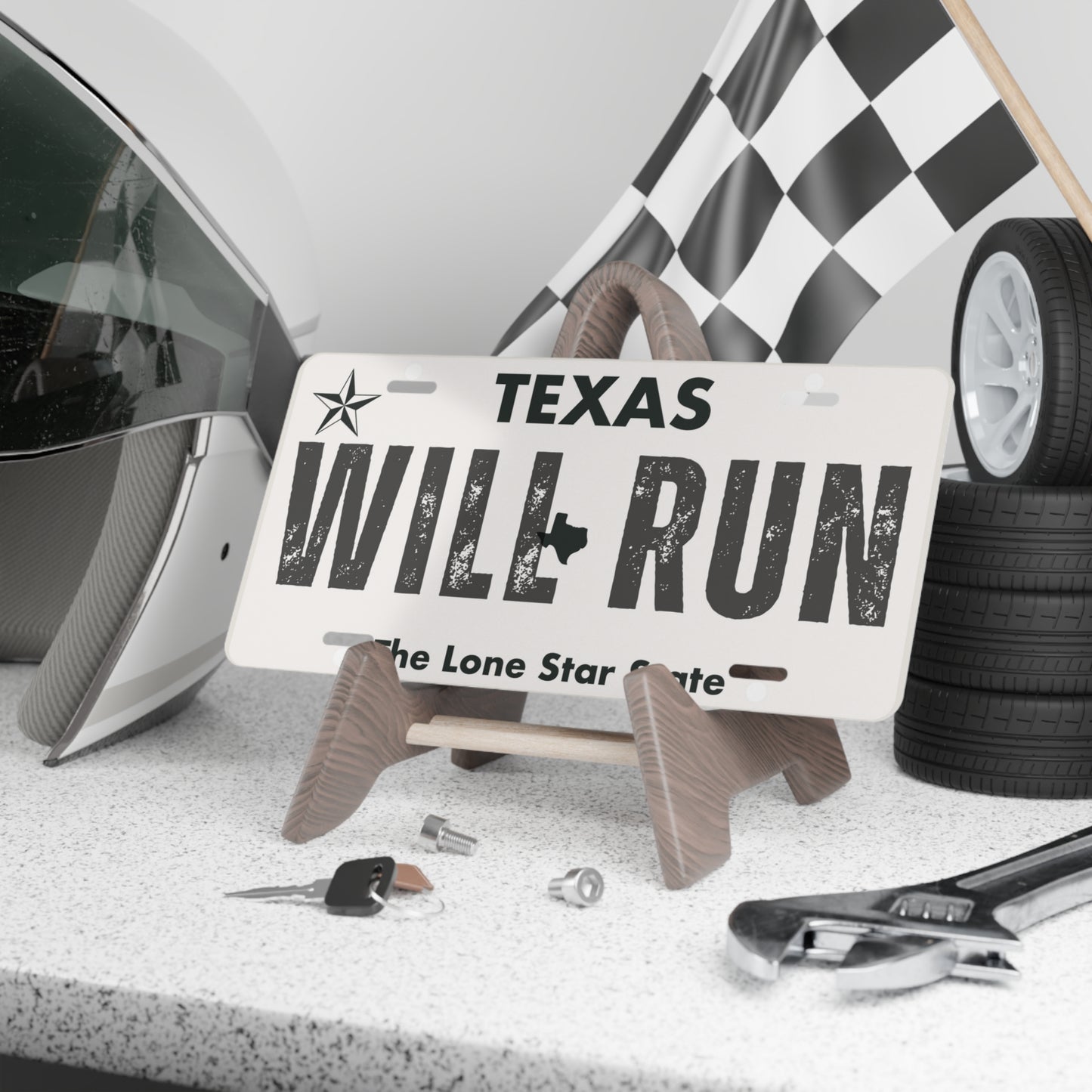 Will Run TX Vanity Plate