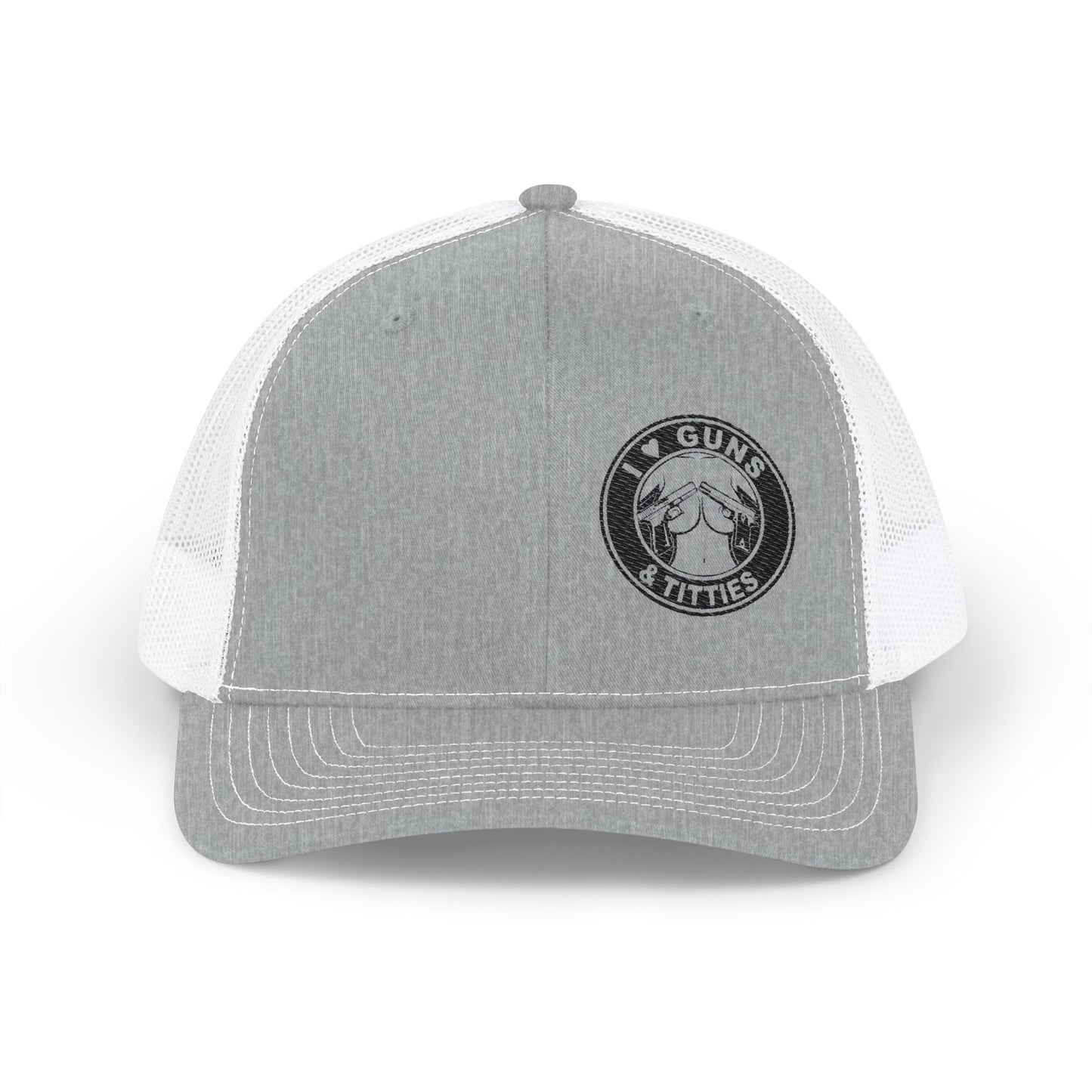 I Heart Guns & Titties Richardson 112 Snapback Trucker Cap