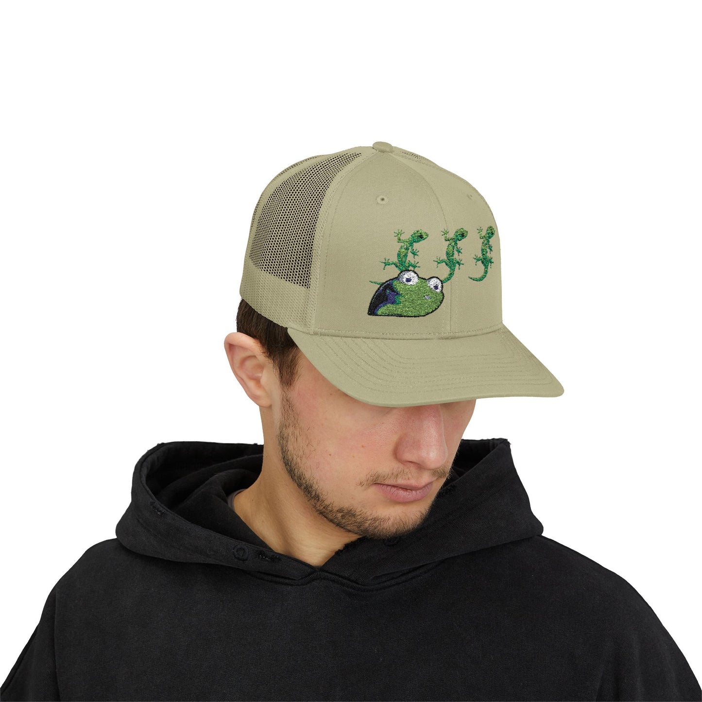 Lizard Lizard Meme Snapback Trucker Cap