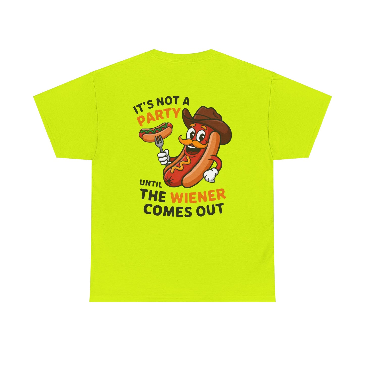 Wiener Comes Out Unisex Heavy Cotton Tee