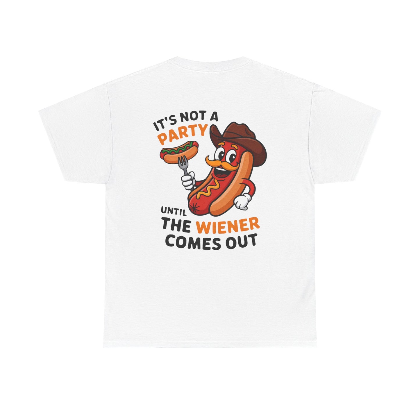 Wiener Comes Out Unisex Heavy Cotton Tee