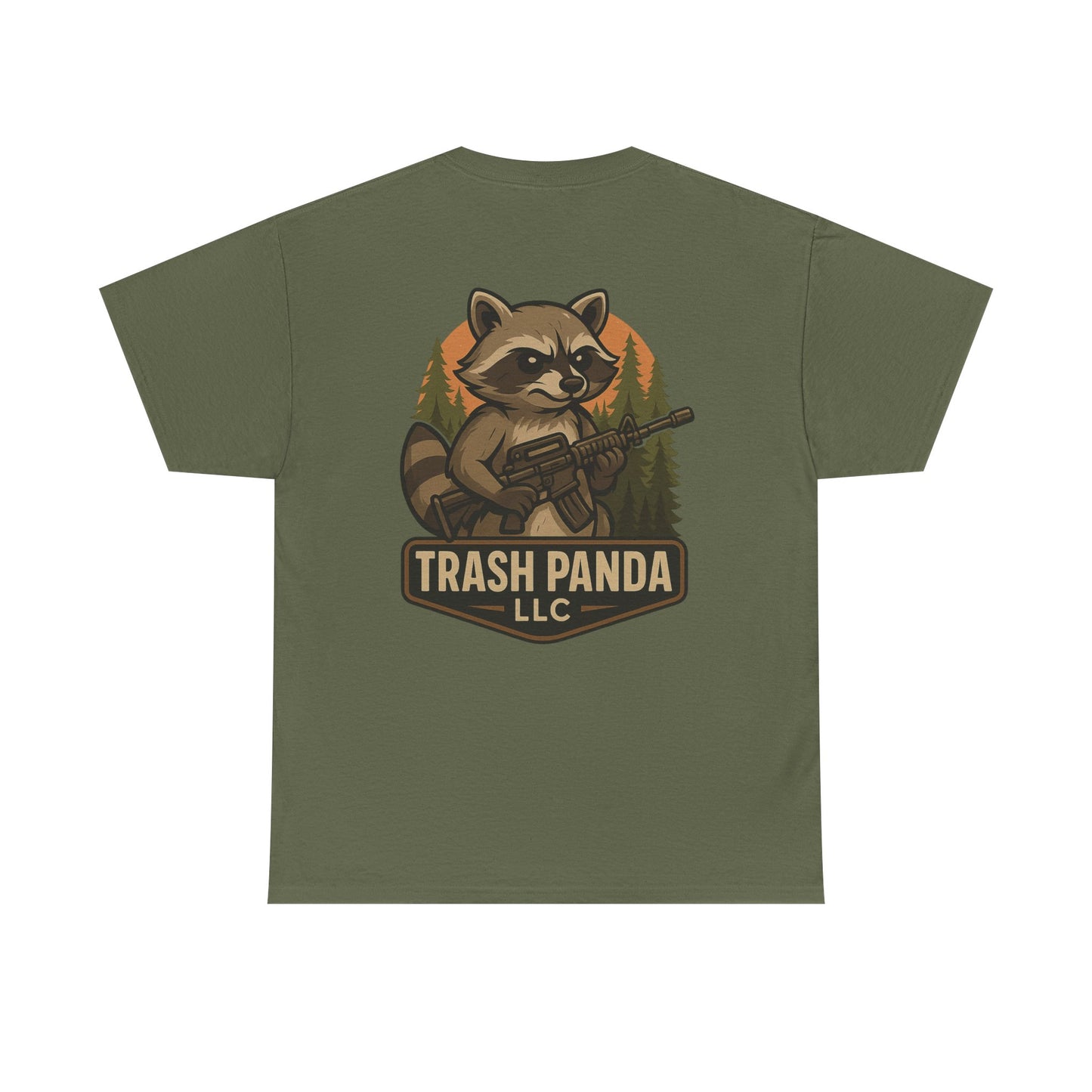 TPL Raccoon Unisex Heavy Cotton Tee