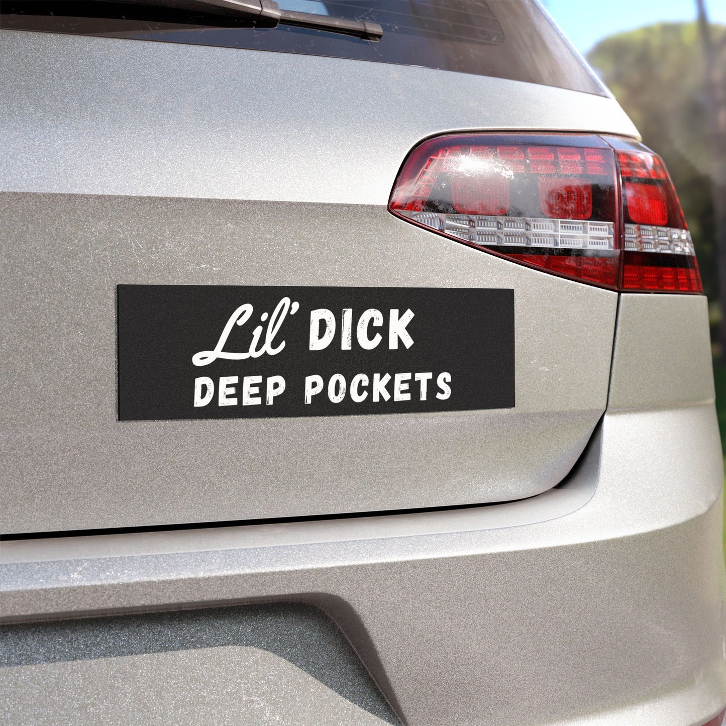 Lil' Dck Deep Pockets Car Magnet