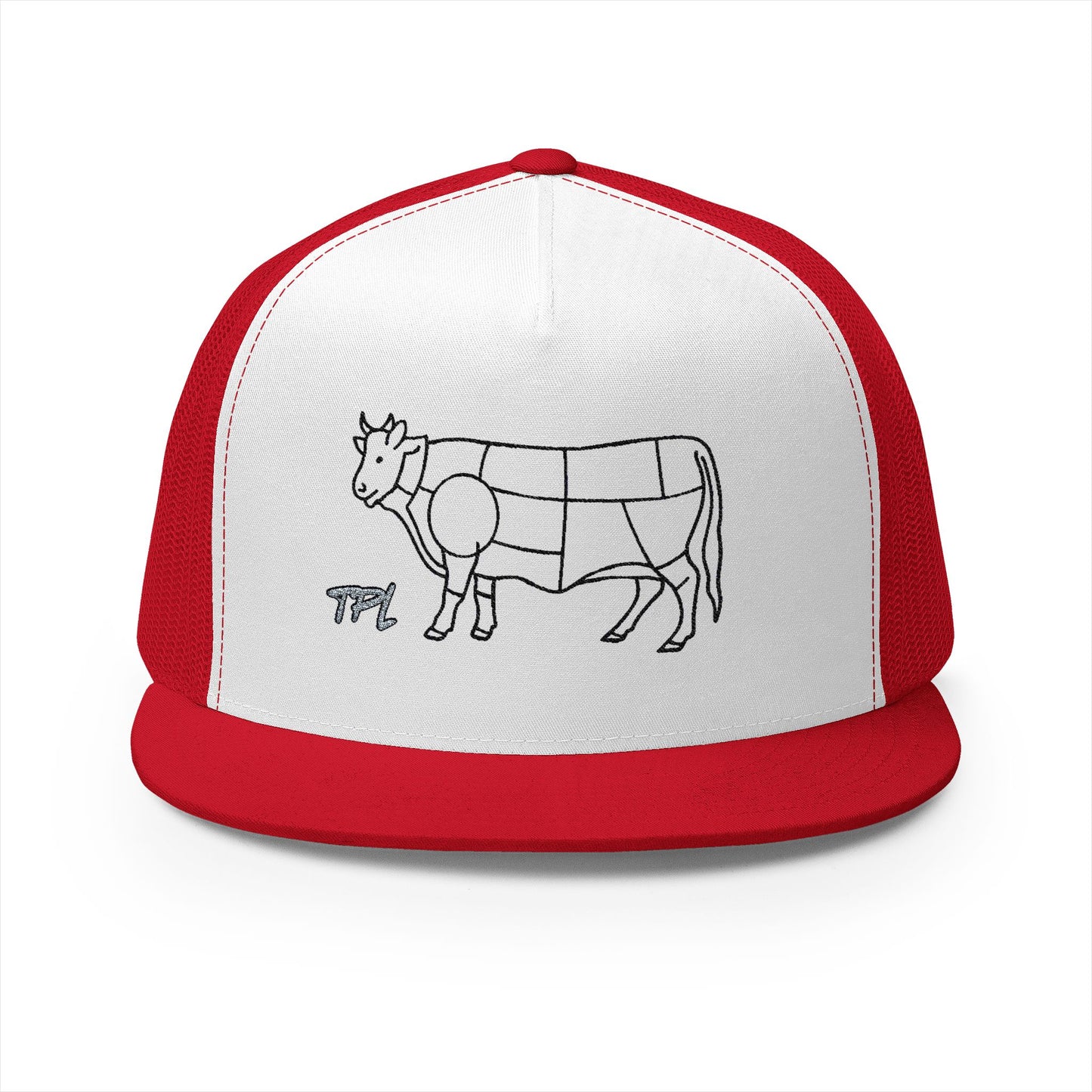Cuttin' Up 5 Panel Trucker Cap (Embroidery)