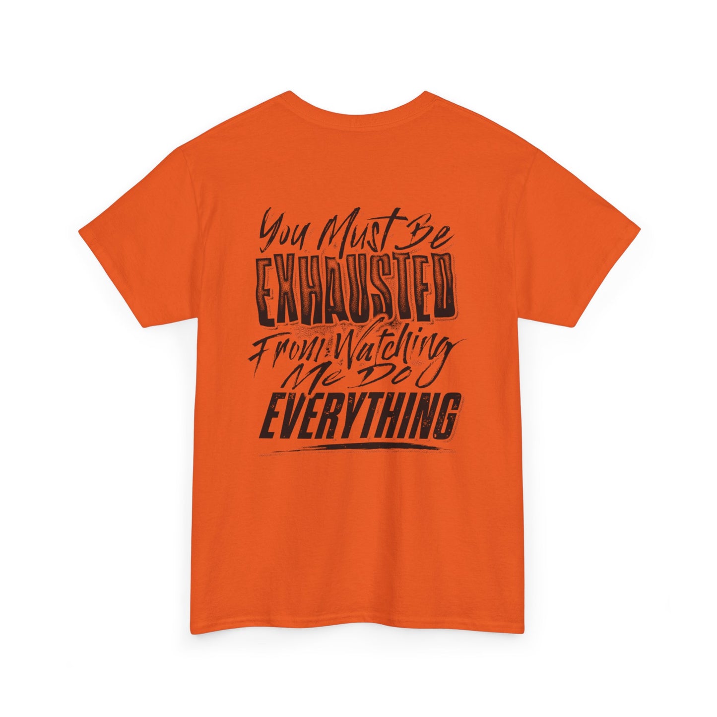 Exhausted Unisex Heavy Cotton Tee