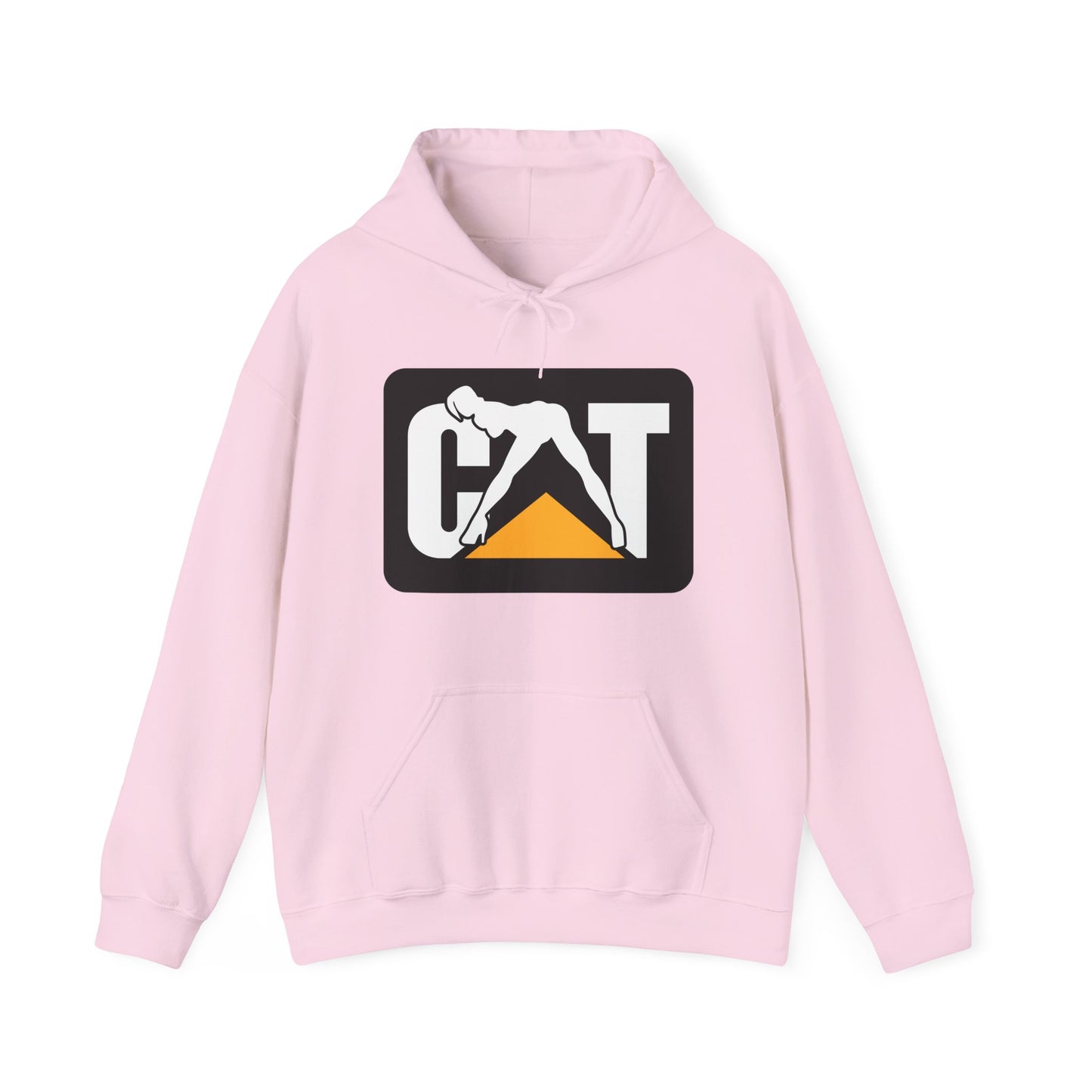 CAT Girl Logo Front Unisex Heavy Blend™ Hooded Sweatshirt