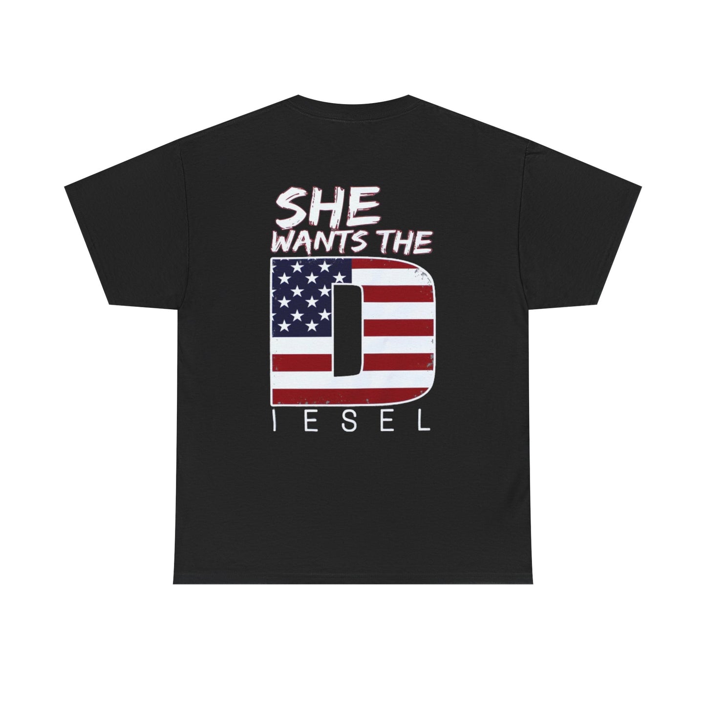 She Wants The D (4th of July) Unisex Heavy Cotton Tee