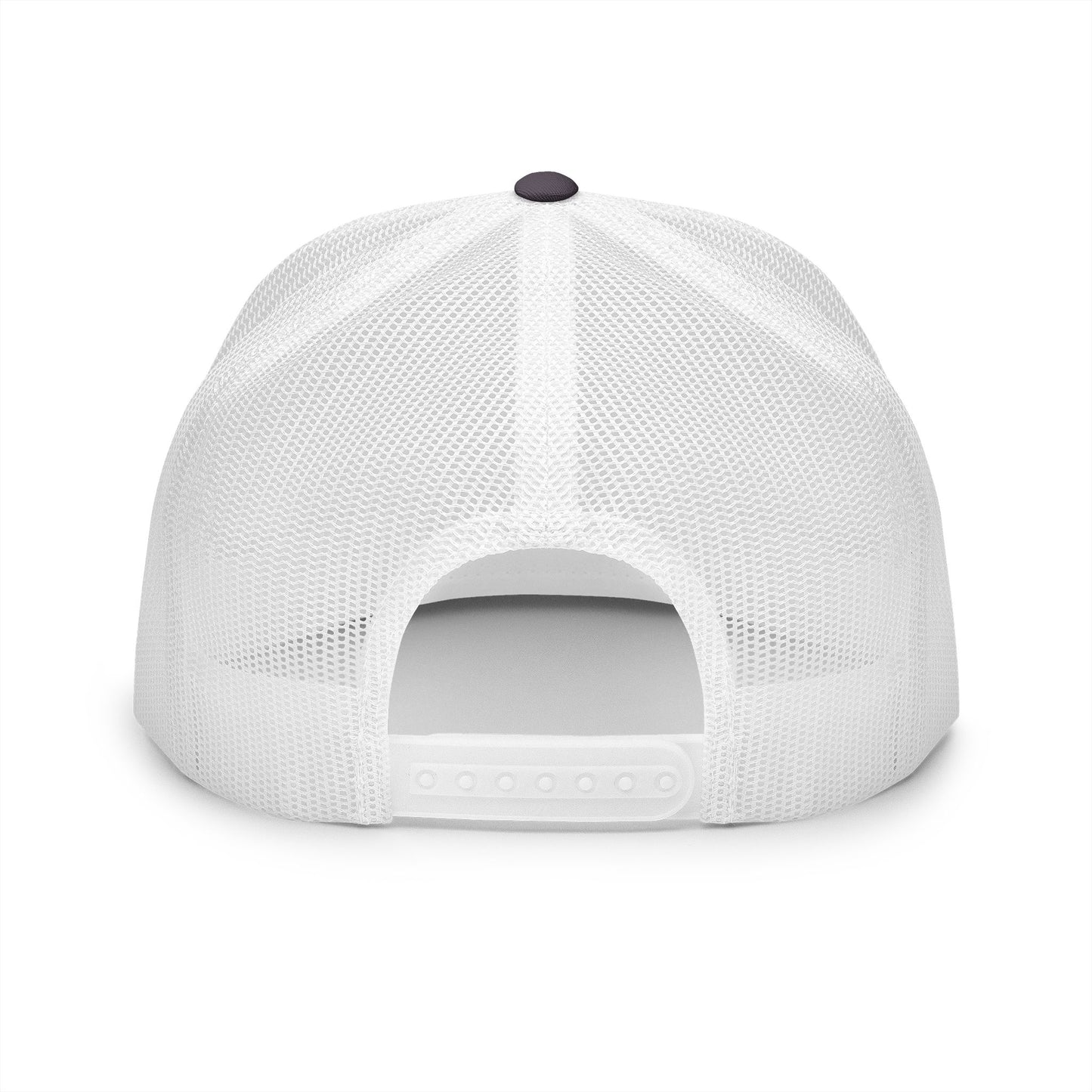 Cat Girl Embroidered 5 Panel Trucker Cap