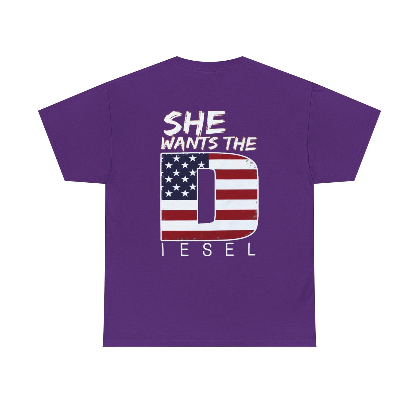 She Wants The D (4th of July) Unisex Heavy Cotton Tee