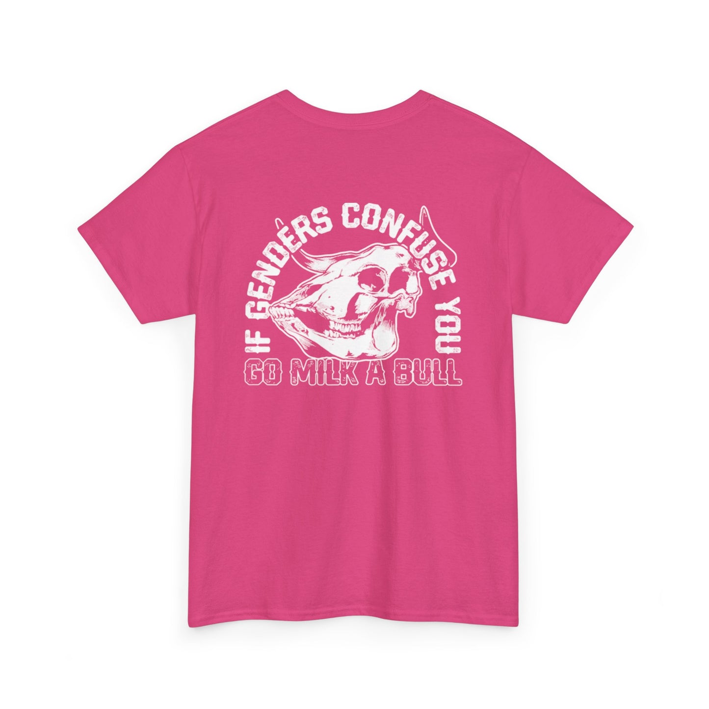 Go Milk A Bull Unisex Heavy Cotton Tee