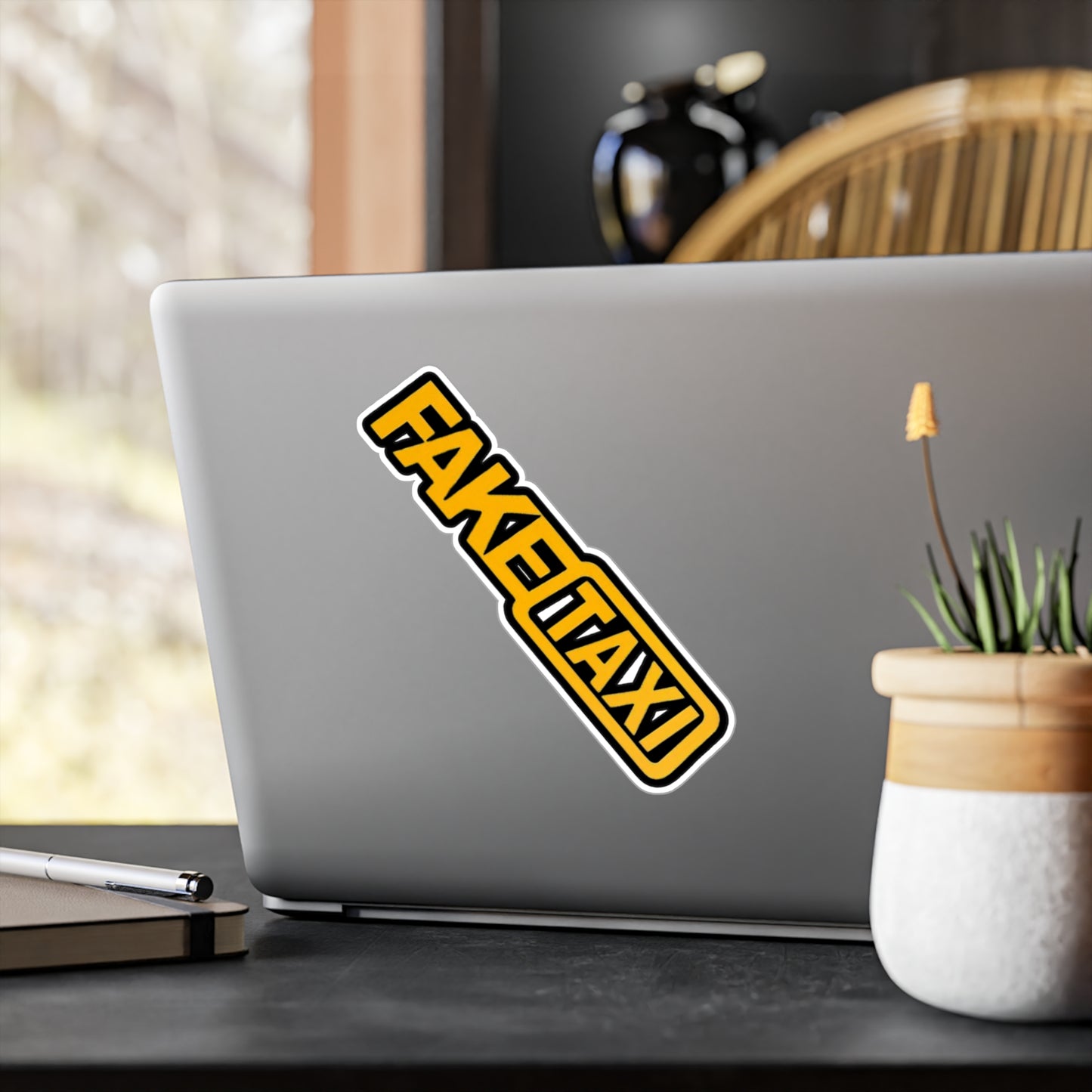 Fake Taxi Kiss-Cut Vinyl Decals