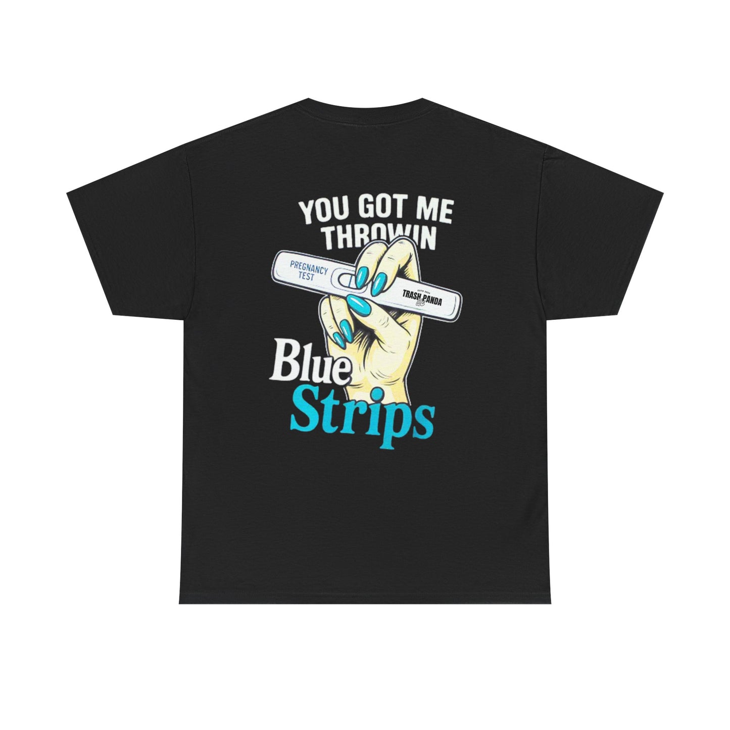 Blue Strips Unisex Heavy Cotton Tee