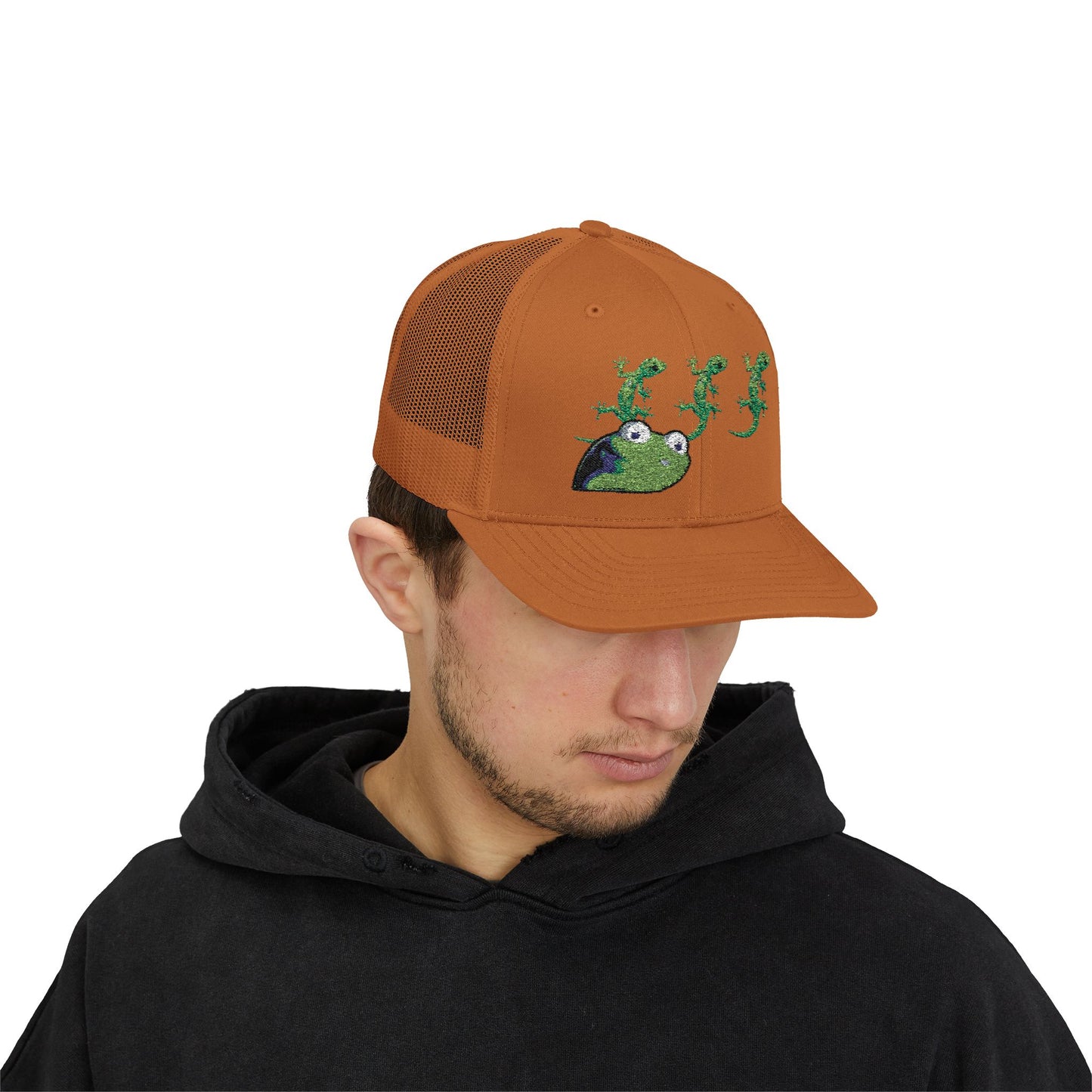 Lizard Lizard Meme Snapback Trucker Cap