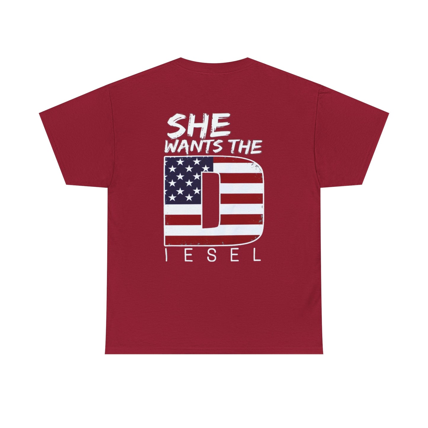 She Wants The D (4th of July) Unisex Heavy Cotton Tee