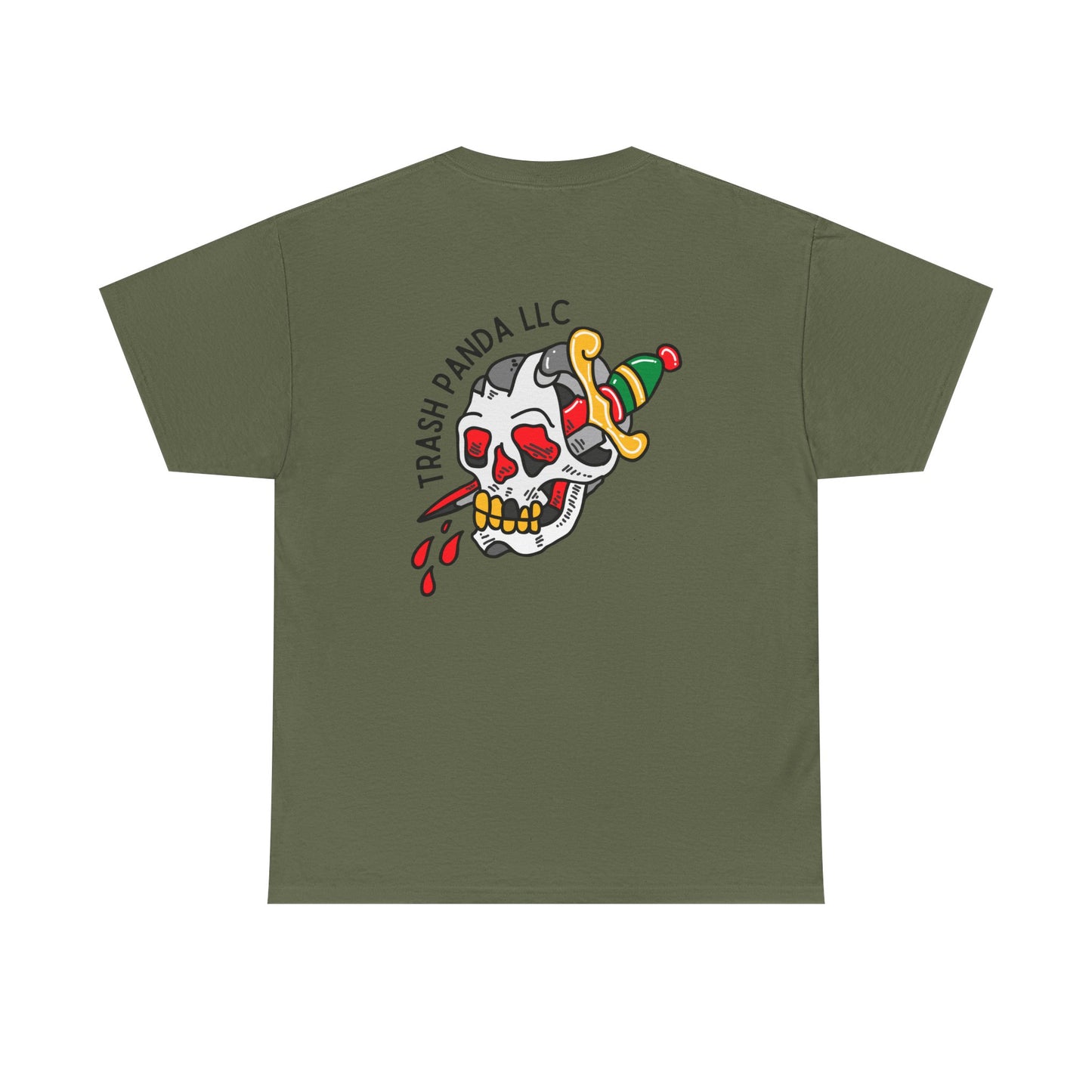 Trash Panda Tattoo Unisex Heavy Cotton Tee
