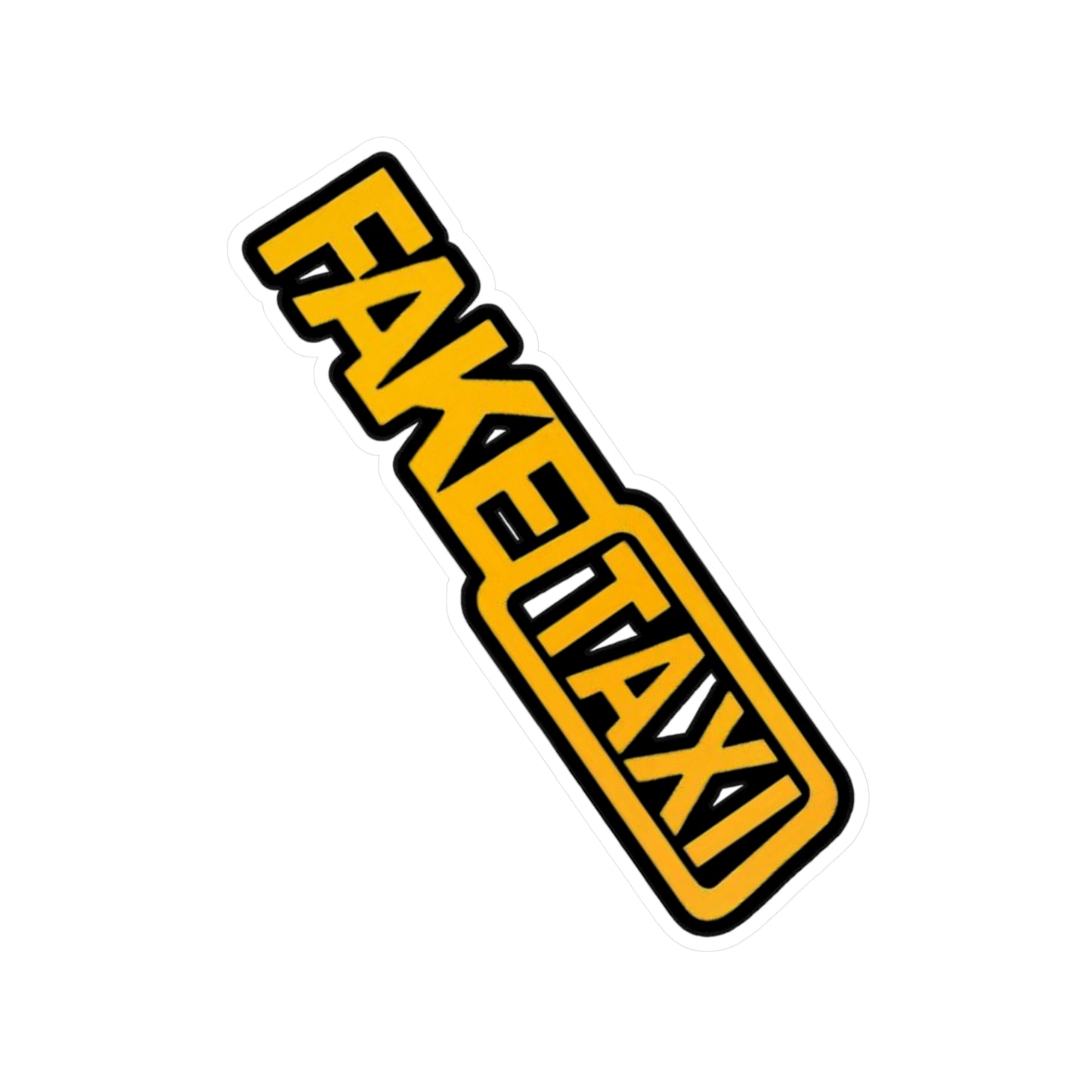 Fake Taxi Kiss-Cut Vinyl Decals