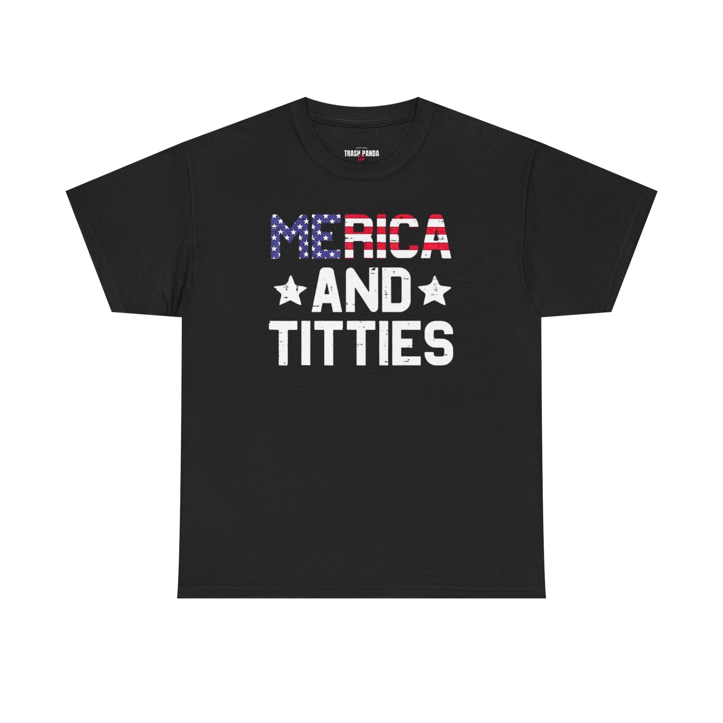 Merica' & Titties Unisex Heavy Cotton Tee