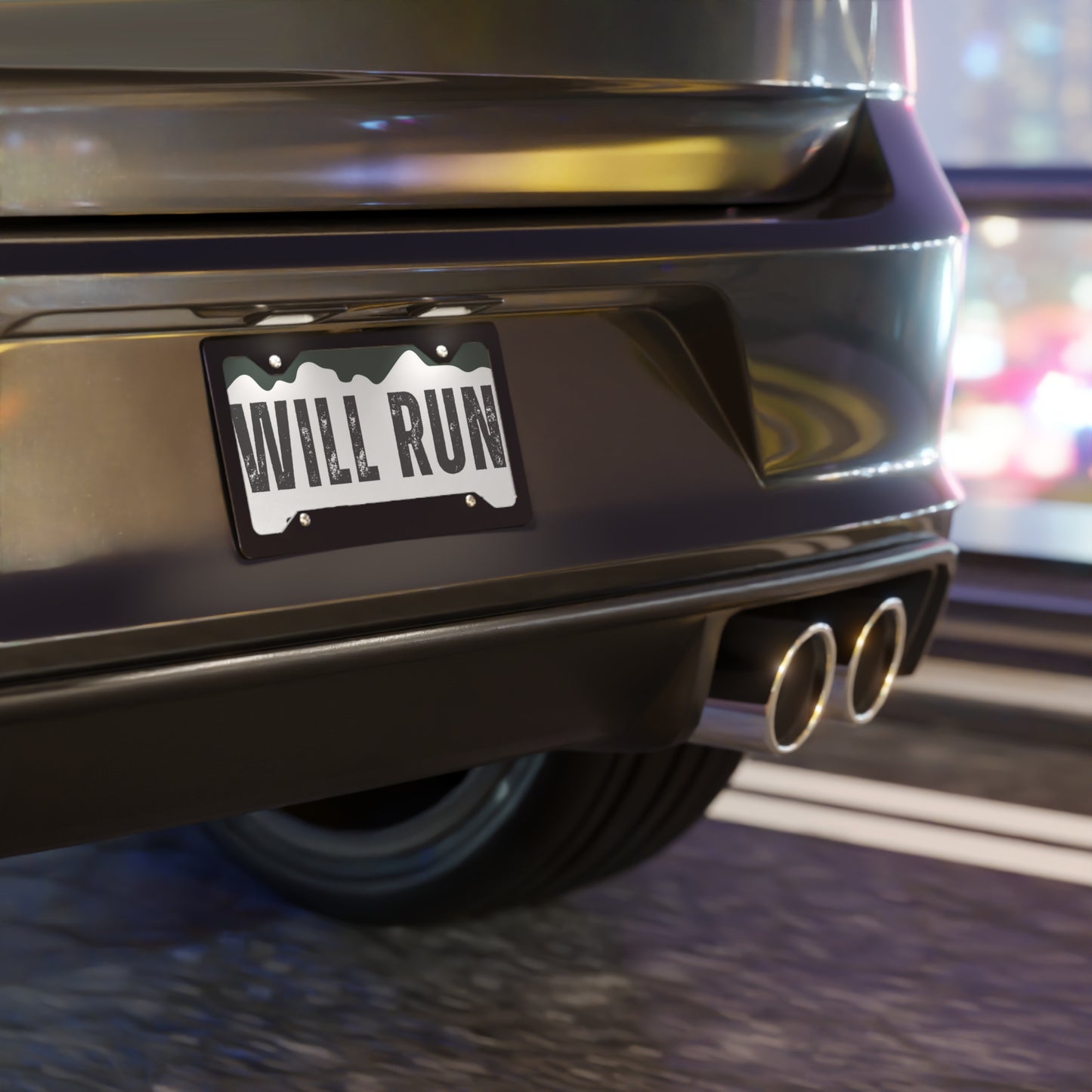 Will Run CO Vanity Plate