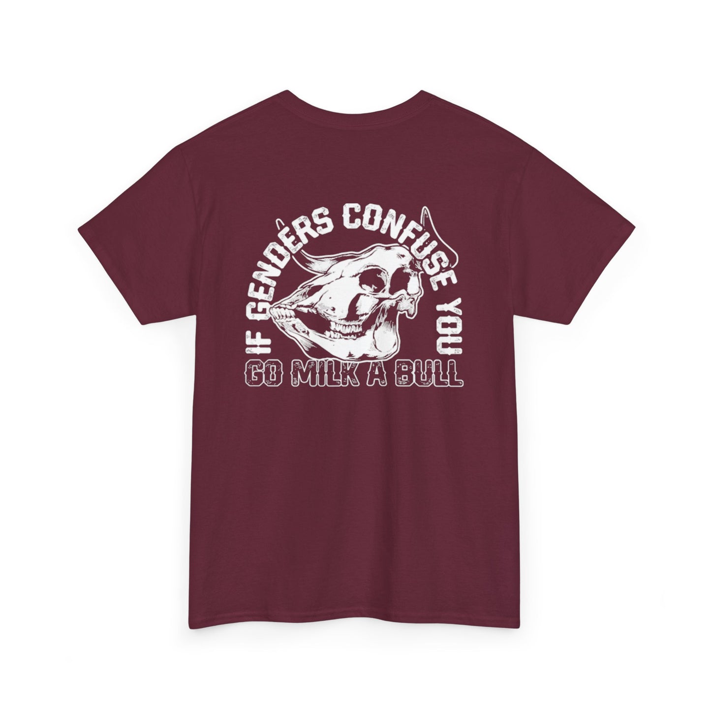 Go Milk A Bull Unisex Heavy Cotton Tee