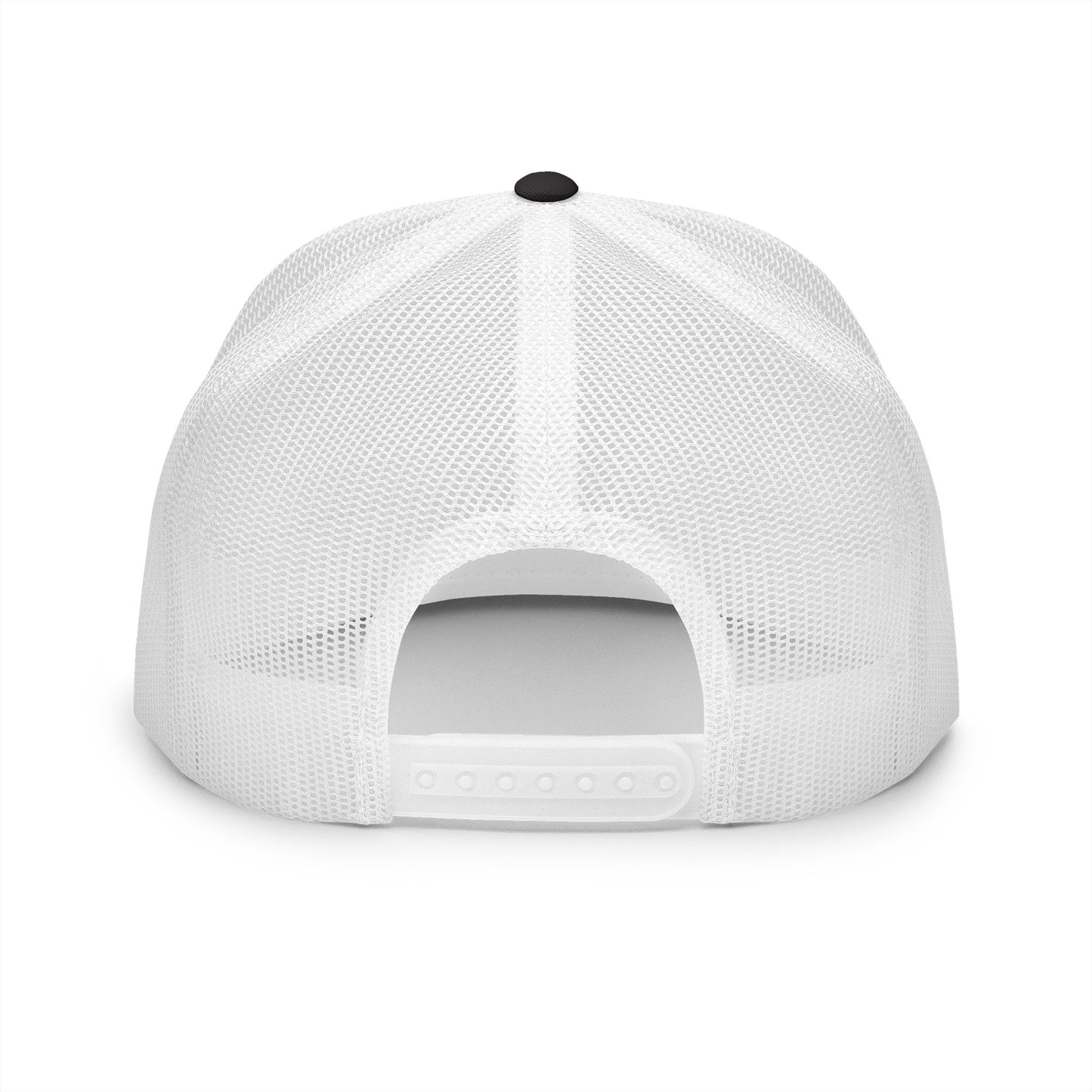 Cat Girl Embroidered 5 Panel Trucker Cap