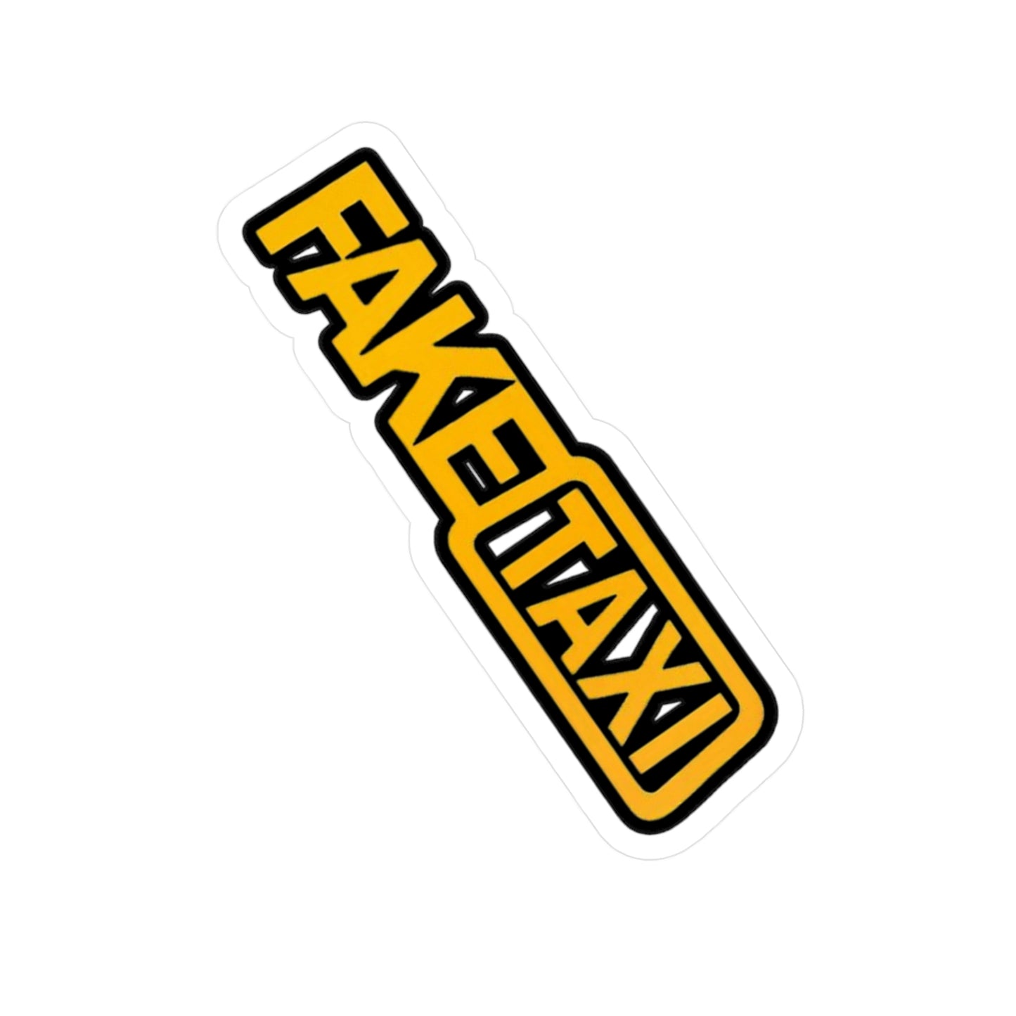 Fake Taxi Kiss-Cut Vinyl Decals