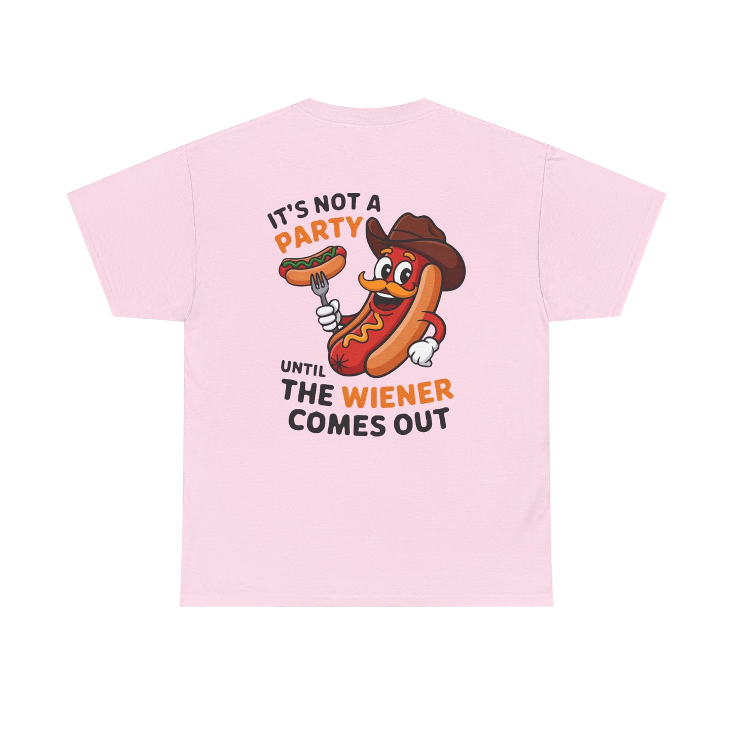 Wiener Comes Out Unisex Heavy Cotton Tee