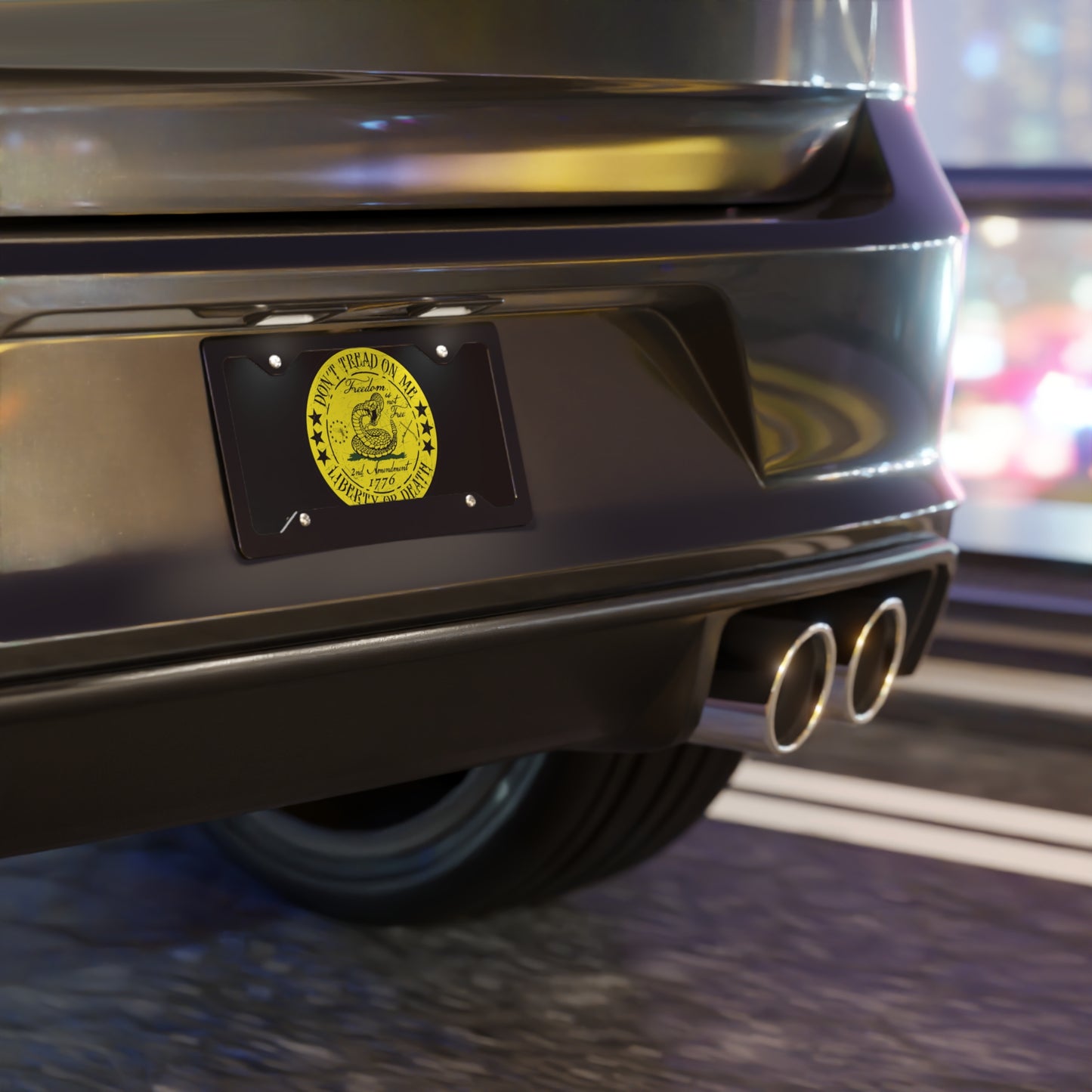 DTOM LOD Black Vanity Plate