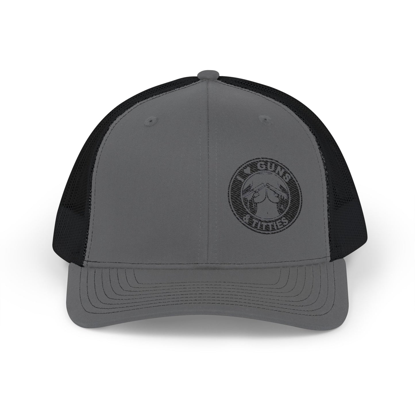 I Heart Guns & Titties Richardson 112 Snapback Trucker Cap