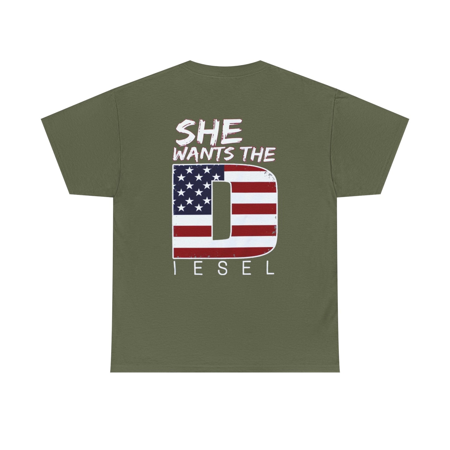 She Wants The D (4th of July) Unisex Heavy Cotton Tee