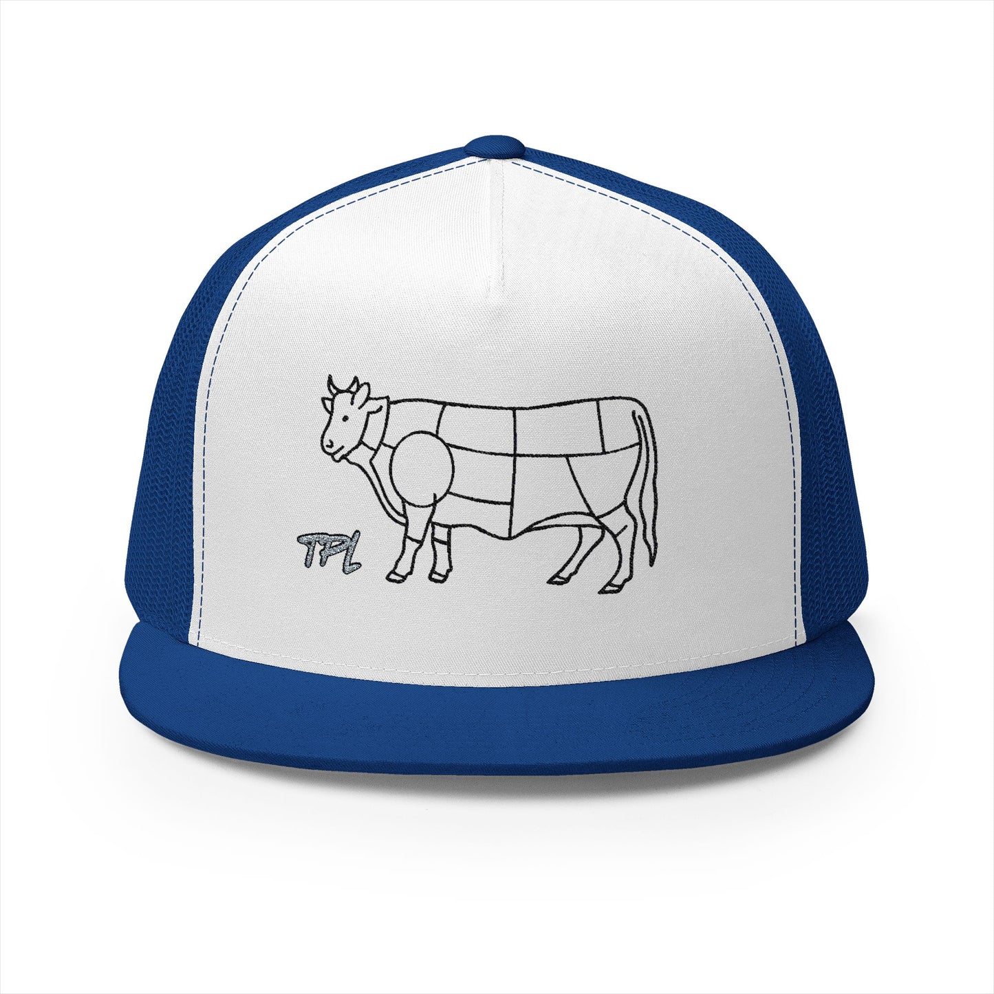 Cuttin' Up 5 Panel Trucker Cap (Embroidery)