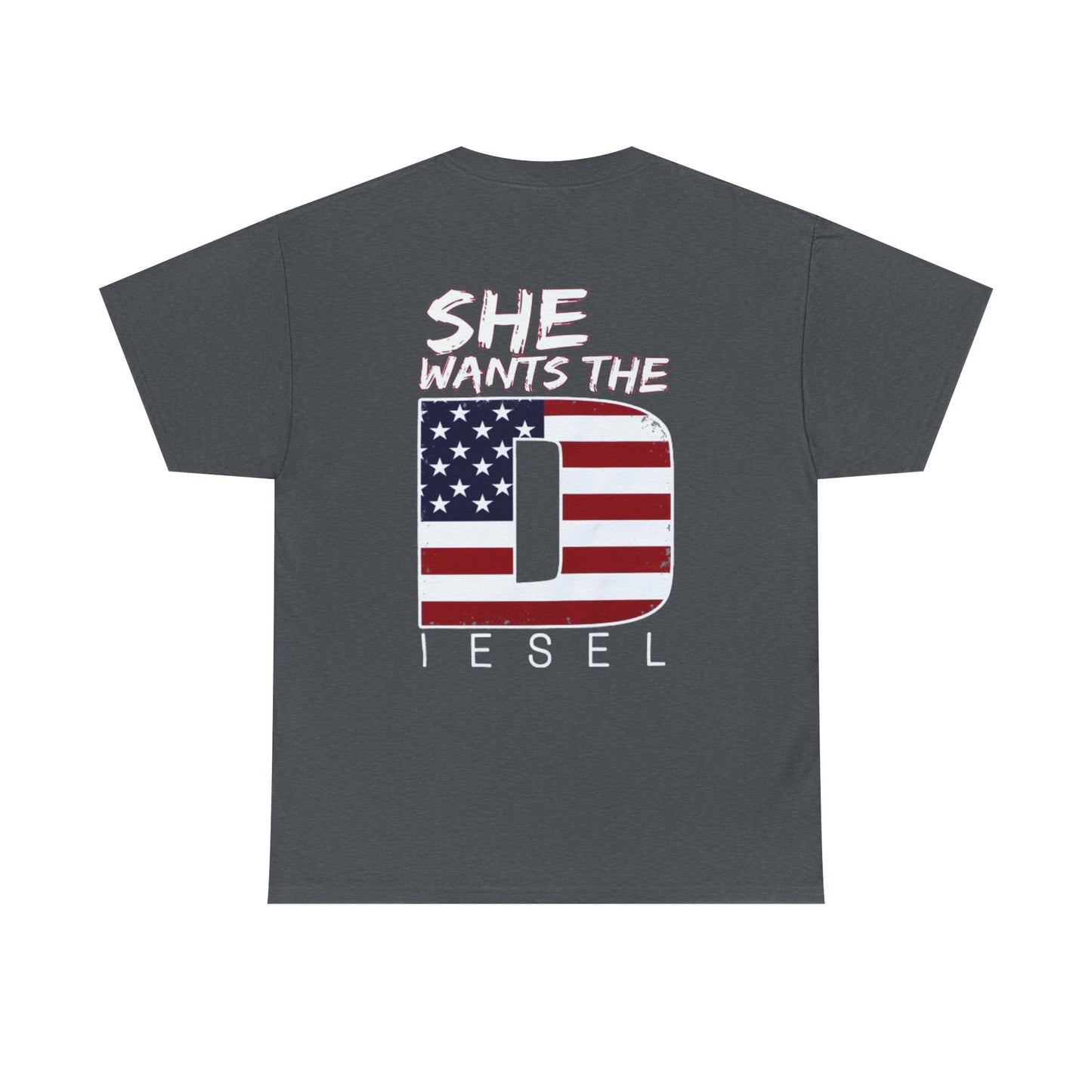 She Wants The D (4th of July) Unisex Heavy Cotton Tee