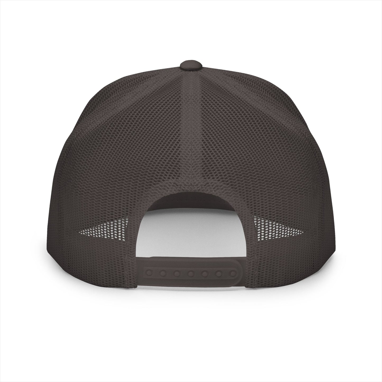 Cat Girl Embroidered 5 Panel Trucker Cap