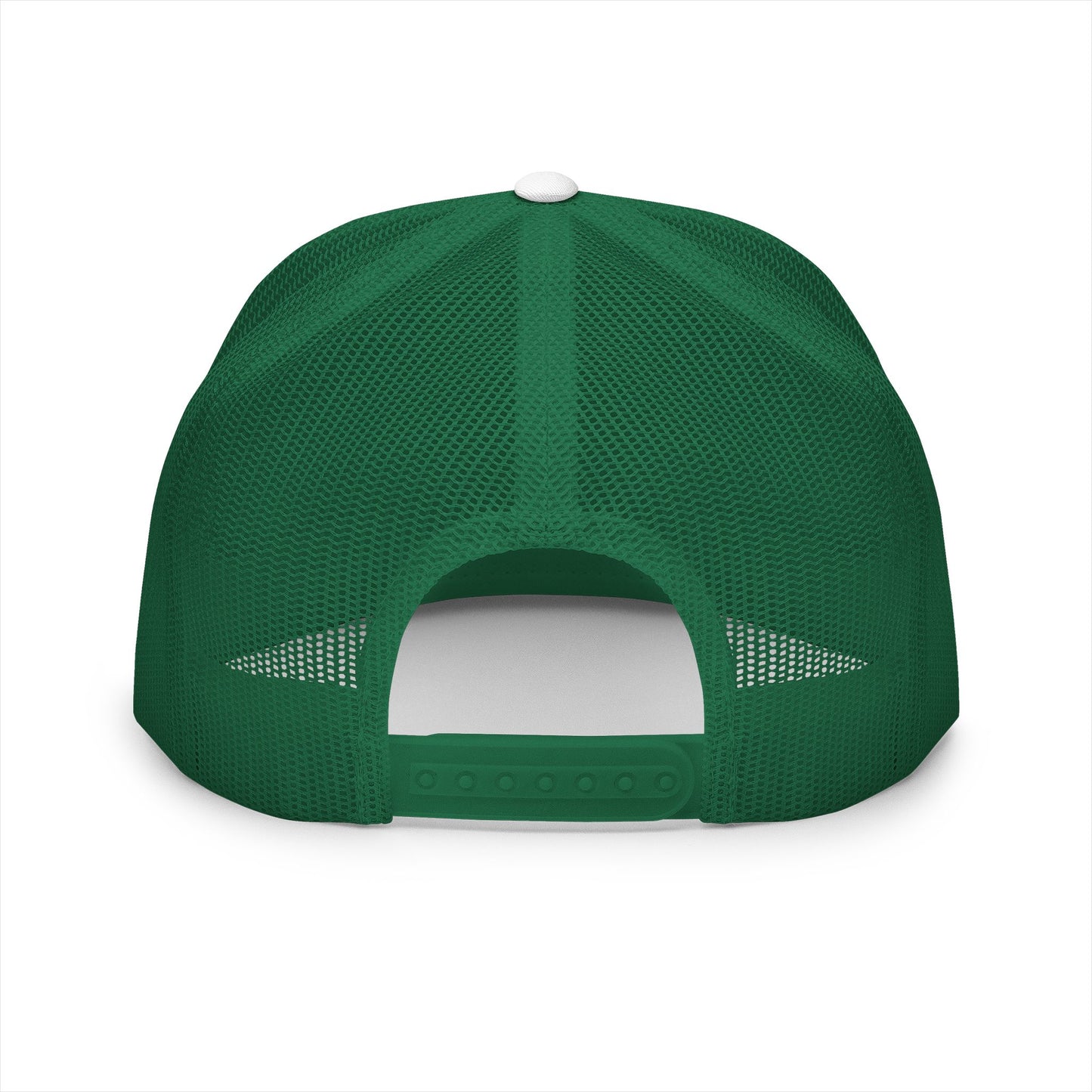 Cat Girl Embroidered 5 Panel Trucker Cap
