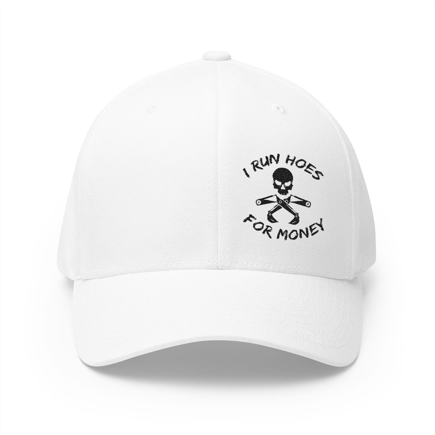 I Run Hoes Embroidered FlexFit Hat