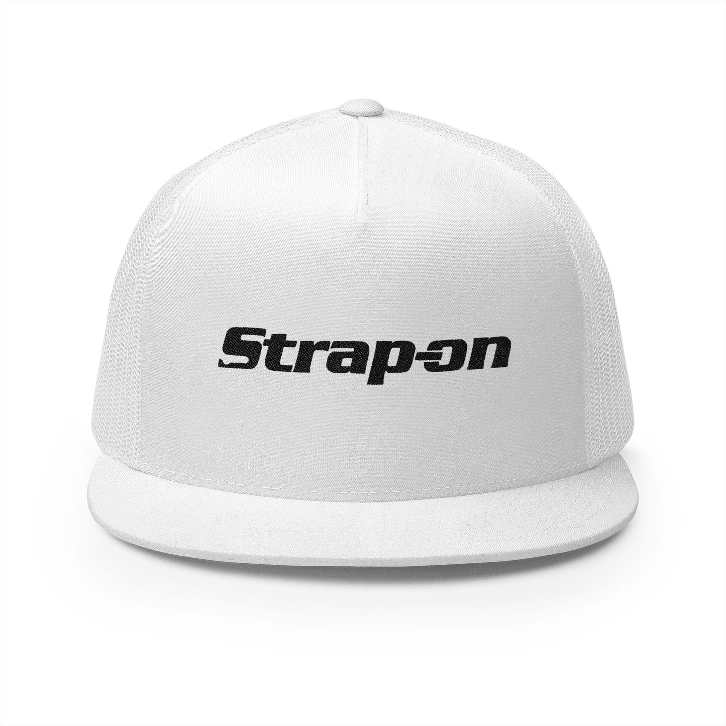 Strap-On 5 Panel Trucker Cap (Embroidery)