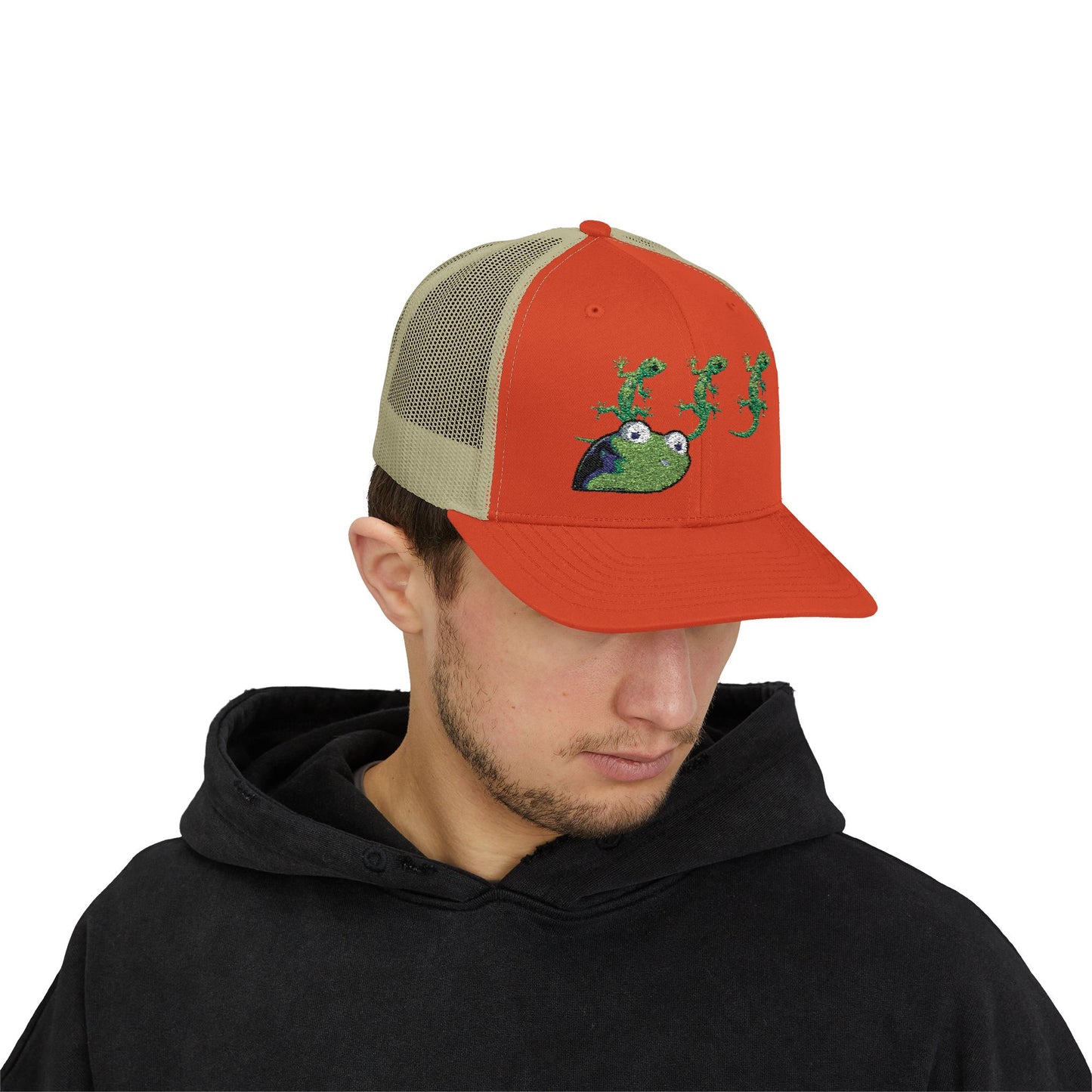 Lizard Lizard Meme Snapback Trucker Cap
