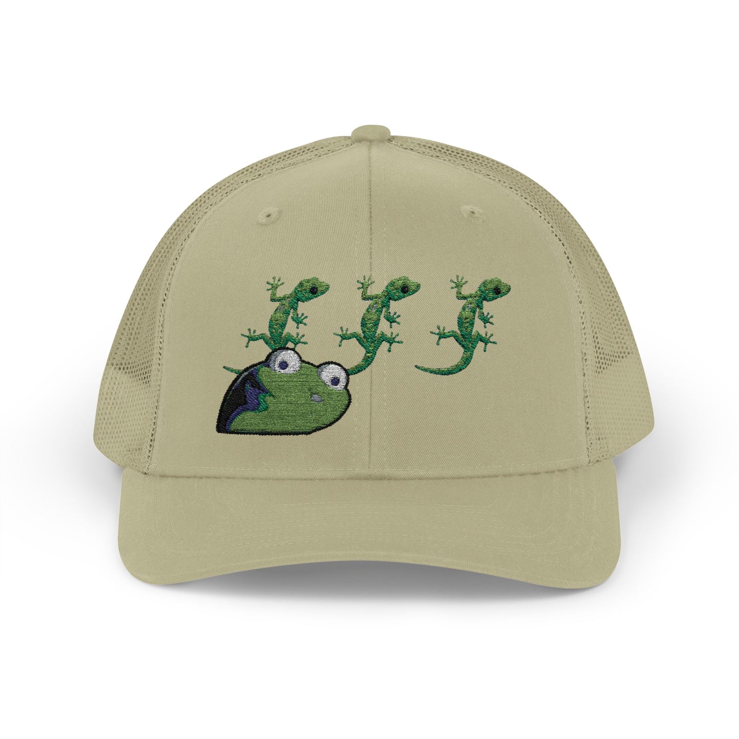 Lizard Lizard Meme Snapback Trucker Cap