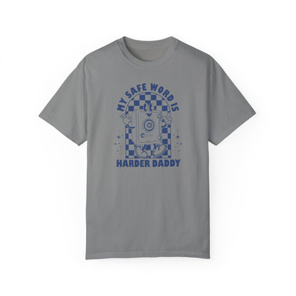 Safe Word Comfort Colors Unisex T-shirt