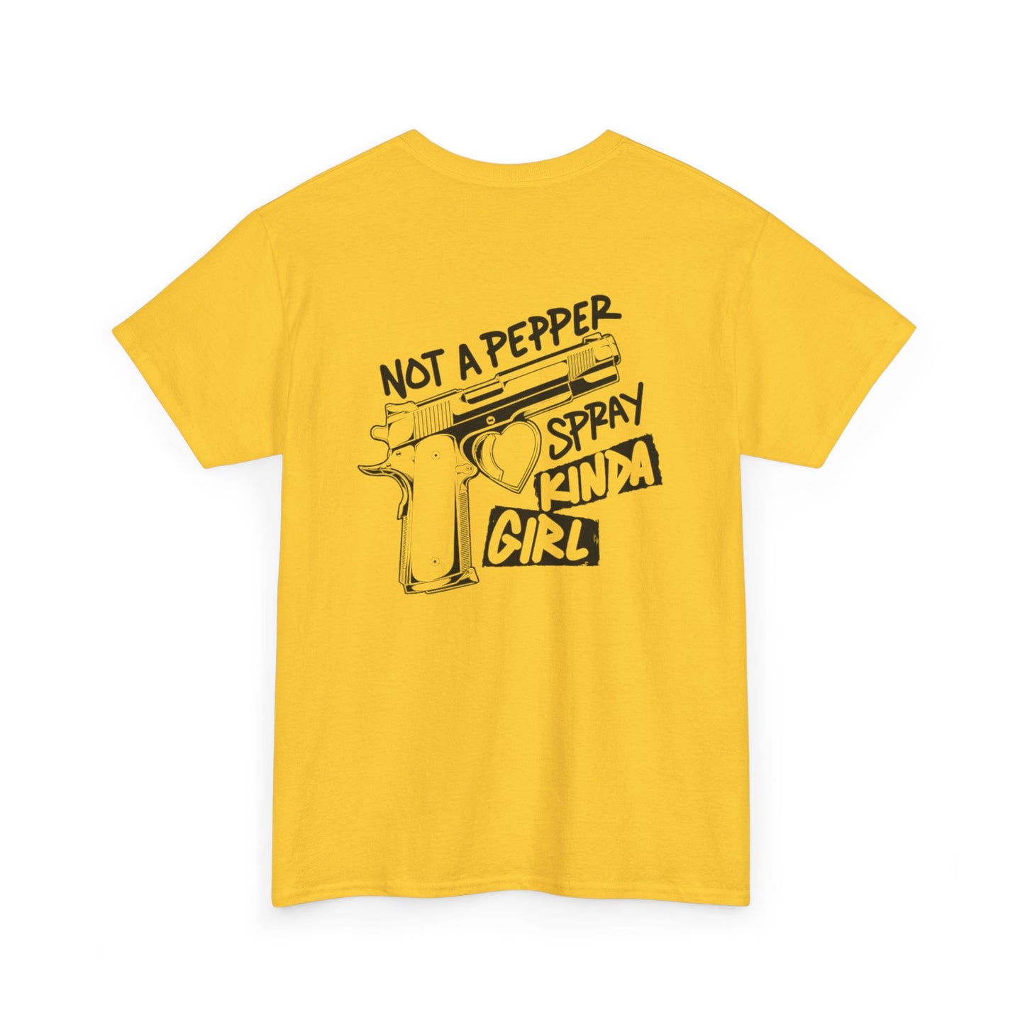 Pepper Spray Kind Of Girl Unisex Heavy Cotton Tee