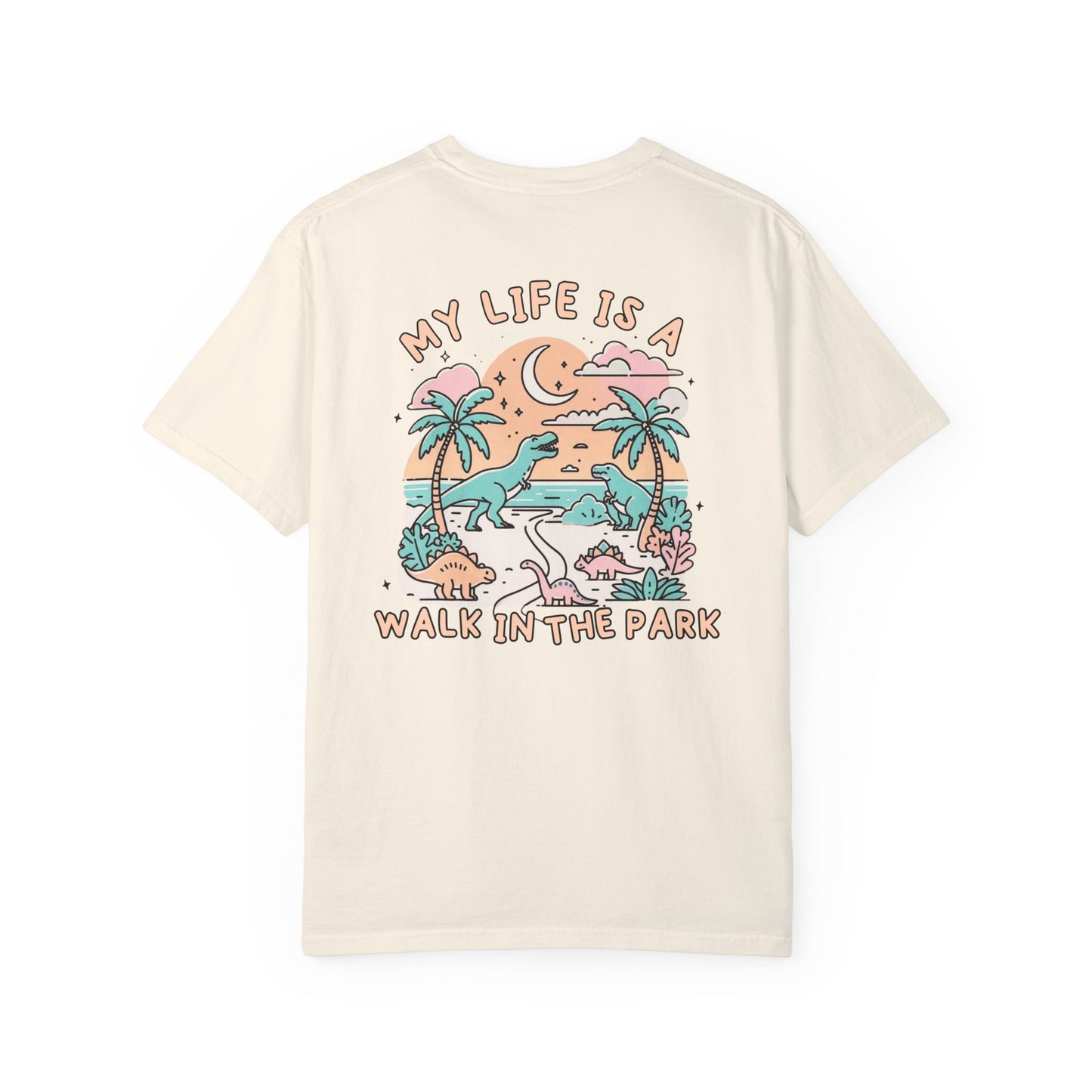 Walk In The Park Dino Comfort Colors Unisex T-shirt
