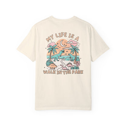 Walk In The Park Dino Comfort Colors Unisex T-shirt
