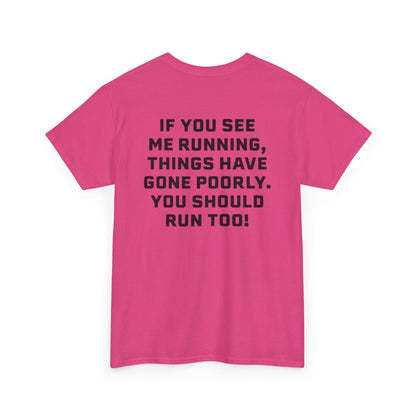 See Me Running Unisex Heavy Cotton Tee