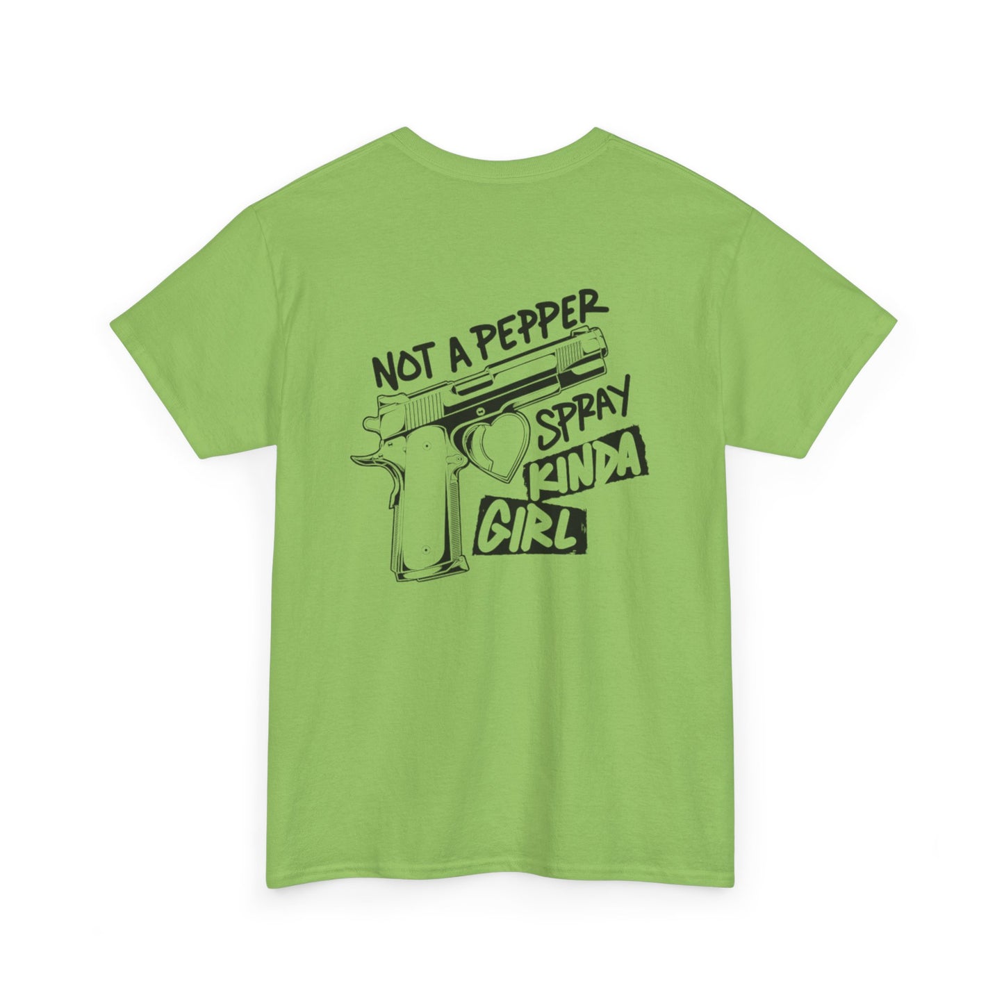 Pepper Spray Kind Of Girl Unisex Heavy Cotton Tee