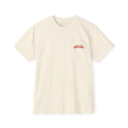 Treaty Oak Whitewater Unisex Garment-Dyed Pocket T-Shirt