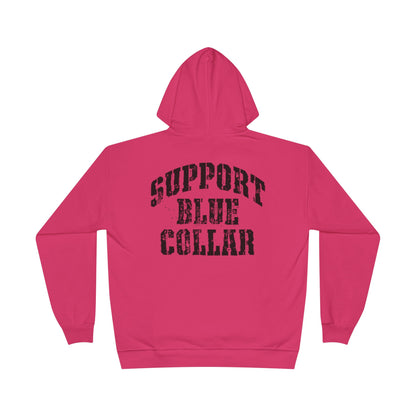 Support Blue Collar Unisex EcoSmart® Pullover Hoodie Sweatshirt