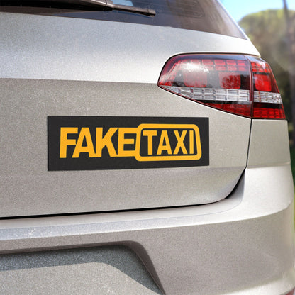Fake Taxi Car Magnet