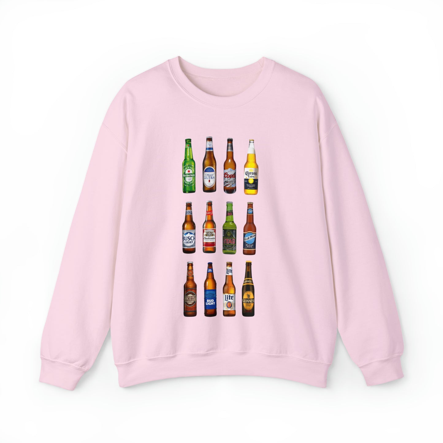 Beer Bottle Sweatshirt Unisex Heavy Blend™ Crewneck Sweatshirt
