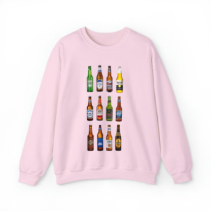 Beer Bottle Sweatshirt Unisex Heavy Blend™ Crewneck Sweatshirt